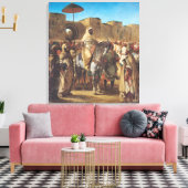 Muley Abd-ar-Rhaman , der Sultan Marokkos Leinwanddruck (Insitu (Wohnzimmer))