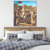 Muley Abd-ar-Rhaman , der Sultan Marokkos Leinwanddruck (Insitu (Schlafzimmer))