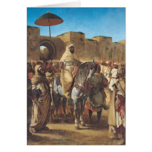 Muley Abd-AR-Rhaman, der Sultan von Marokko