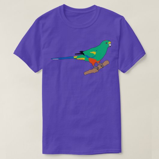 Mulga Parrot T-Shirt (Design vorne)
