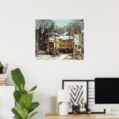 Mulhaupt - Winter in Gloucester Poster (Heimbüro)