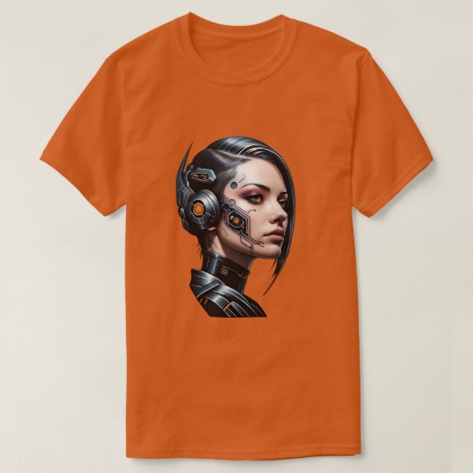 mulher cyberpunk T-Shirt (Design vorne)
