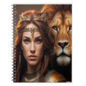 MULHER E O LEÃO NOTIZBLOCK (Vorderseite)