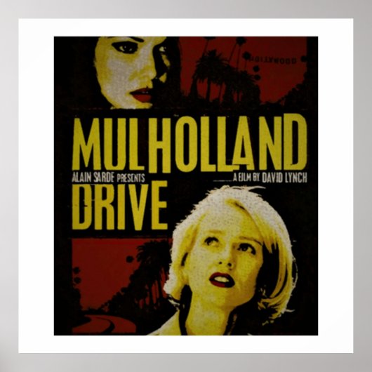 MULHOLLAND DRIVE DAVID LYNCH POSTER (Vorne)