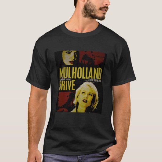 MULHOLLAND DRIVE DAVID LYNCH T-Shirt (Vorderseite)