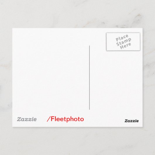 Muli-farbiger Wolf-Affe Postkarte (Rückseite)