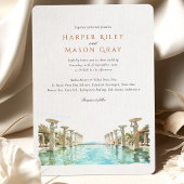 Mulia Resort Bali Indonesia Wedding Einladung