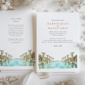 Mulia Resort Bali Indonesia Wedding Einladung