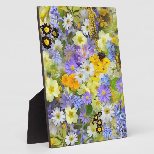 MULITCOLORED FLORAL HINTERGRUNDPATTER FOTOPLATTE (Seite)