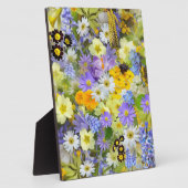 MULITCOLORED FLORAL HINTERGRUNDPATTER FOTOPLATTE (Seite)