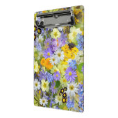 MULITCOLORED FLORAL HINTERGRUNDPATTER MINI KLEMMBRETT (Gewinkelt2)