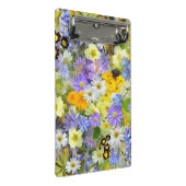 MULITCOLORED FLORAL HINTERGRUNDPATTER MINI KLEMMBRETT (Schrägansicht)