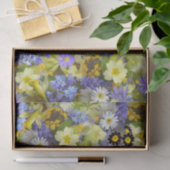 MULITCOLORED FLORAL HINTERGRUNDPATTER SEIDENPAPIER (Geschenk)