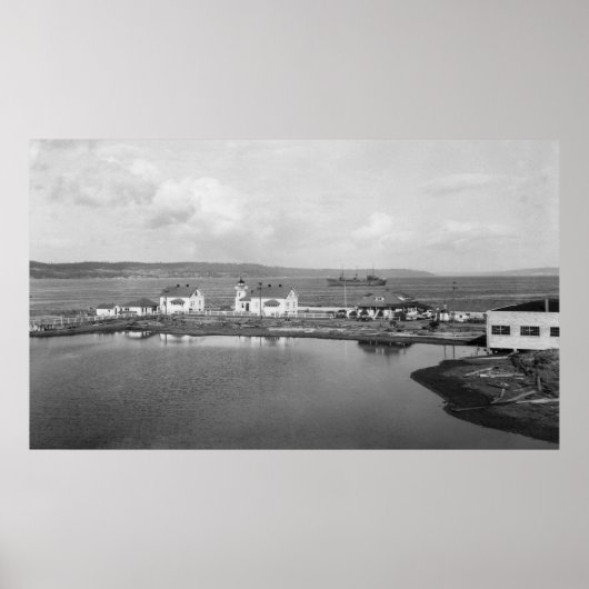 Mulkilteo, WA - Leuchtturmbild Poster (Vorne)