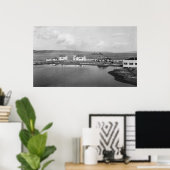 Mulkilteo, WA - Leuchtturmbild Poster (Heimbüro)
