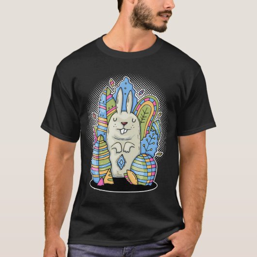 Müll-Cartoon. T-Shirt (Vorderseite)