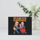 Müll für Trump 2024 Funny Time, Garb zu entfernen (Stehend Vorderseite)