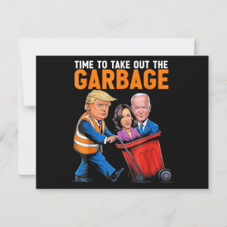 Müll für Trump 2024 Funny Time, Garb zu entfernen