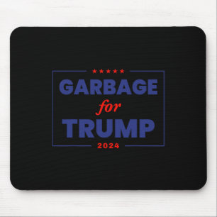 Müll für Trump 2024 Funny Trump Unterstützer 1 Mousepad