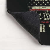 Müll für Trump 2024 Funny US American Flag Men Mousepad (Ecke)