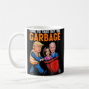 Müll für Trump 2024 Lustiger Zeitpunkt, um den Mül Kaffeetasse