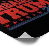 Müll für Trump 2024 Poster (Ecke)