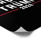 _Müll für Trump 2024 Poster (Ecke)