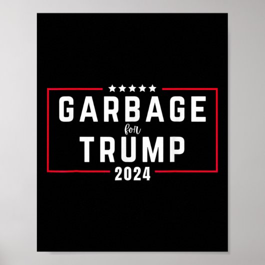_Müll für Trump 2024 Poster (Vorne)