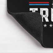 Müll für Trump 2024 Wir sind nicht Müll Abstimmung Mousepad (Ecke)