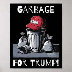 Müll für Trump Mega-Hutabfall kann Poster