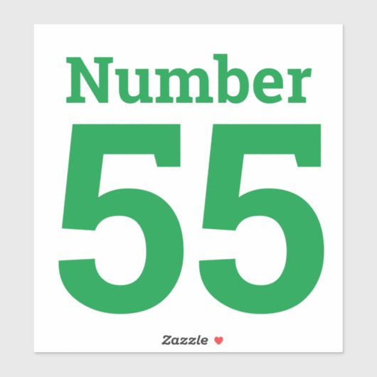 Müll kann Mülltonnen bis zu zweistelligen Ziffern  Aufkleber (Blatt)