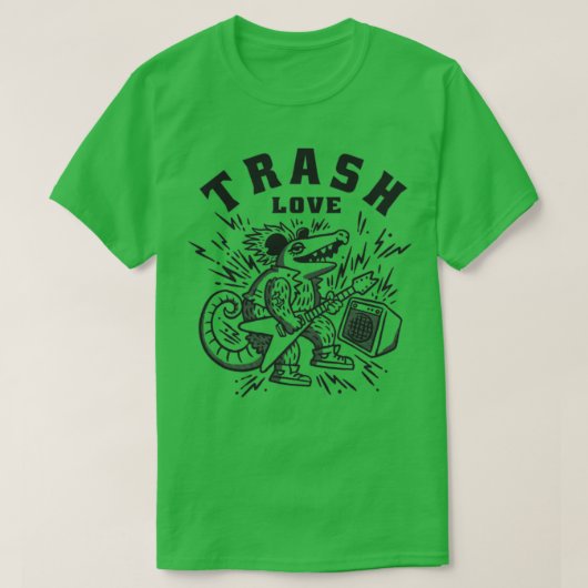 Müll Liebe T-Shirt (Design vorne)