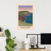 Mull of Galloway Schottlands Great Trails Poster (Heimbüro)