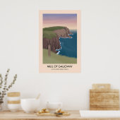 Mull of Galloway Schottlands Great Trails Poster (Küche)