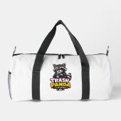 Müll-Panda-Kaffee Duffle Bag (Rückseite)
