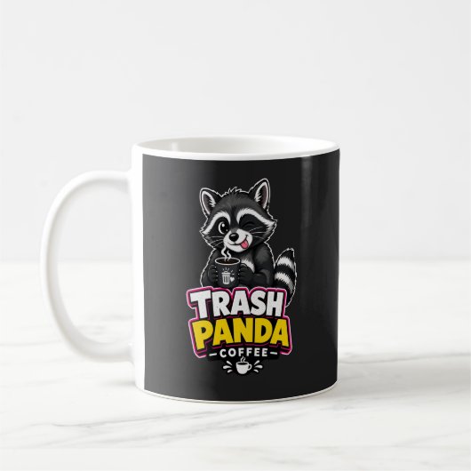 Müll-Panda-Kaffee Kaffeetasse (Links)
