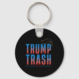 Müll Trump 2025 Grunge Müll Für Trump Lustiges Te Schlüsselanhänger