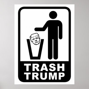 Müll Trump Poster