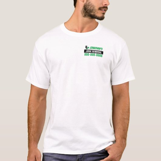 Müllabfuhr Leichtfarben T-Shirt (Vorderseite)