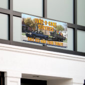 Müllabfuhr-Service-Werbung anpassen Banner (Äußeres Gebäude)