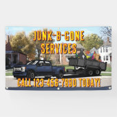 Müllabfuhr-Service-Werbung anpassen Banner (Horizontal)