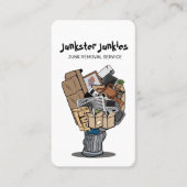 Müllabfuhr Visitenkarte (Vorderseite)