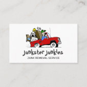 Müllabfuhr Visitenkarte (Vorderseite)