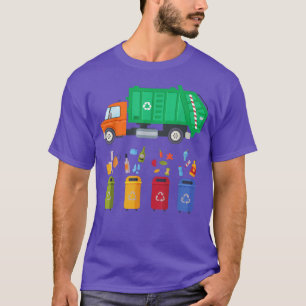 Müllabfuhrtag-Shirt für Kleinkinder Müllwagen T-Shirt