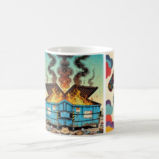 Müllbrand Kaffeetasse (Mittel)