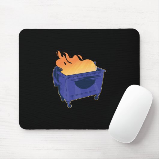 Müllbrand Mousepad (Mit Mouse)