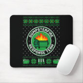 Müllcontainer-Feuer-Reaktionsteam Lustiges Büro-Fe Mousepad (Mit Mouse)