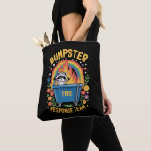 Müllcontainer-Feuer-Reaktionsteam Sarkasmus Meme L Tasche (Von Nahem)