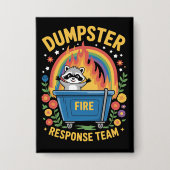 Müllcontainer-Feuer-Response-Team Sarkasmus-Meme L Button (Vorderseite)