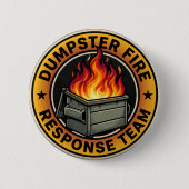 Müllcontainer-Feuerwehr Button (Vorderseite)